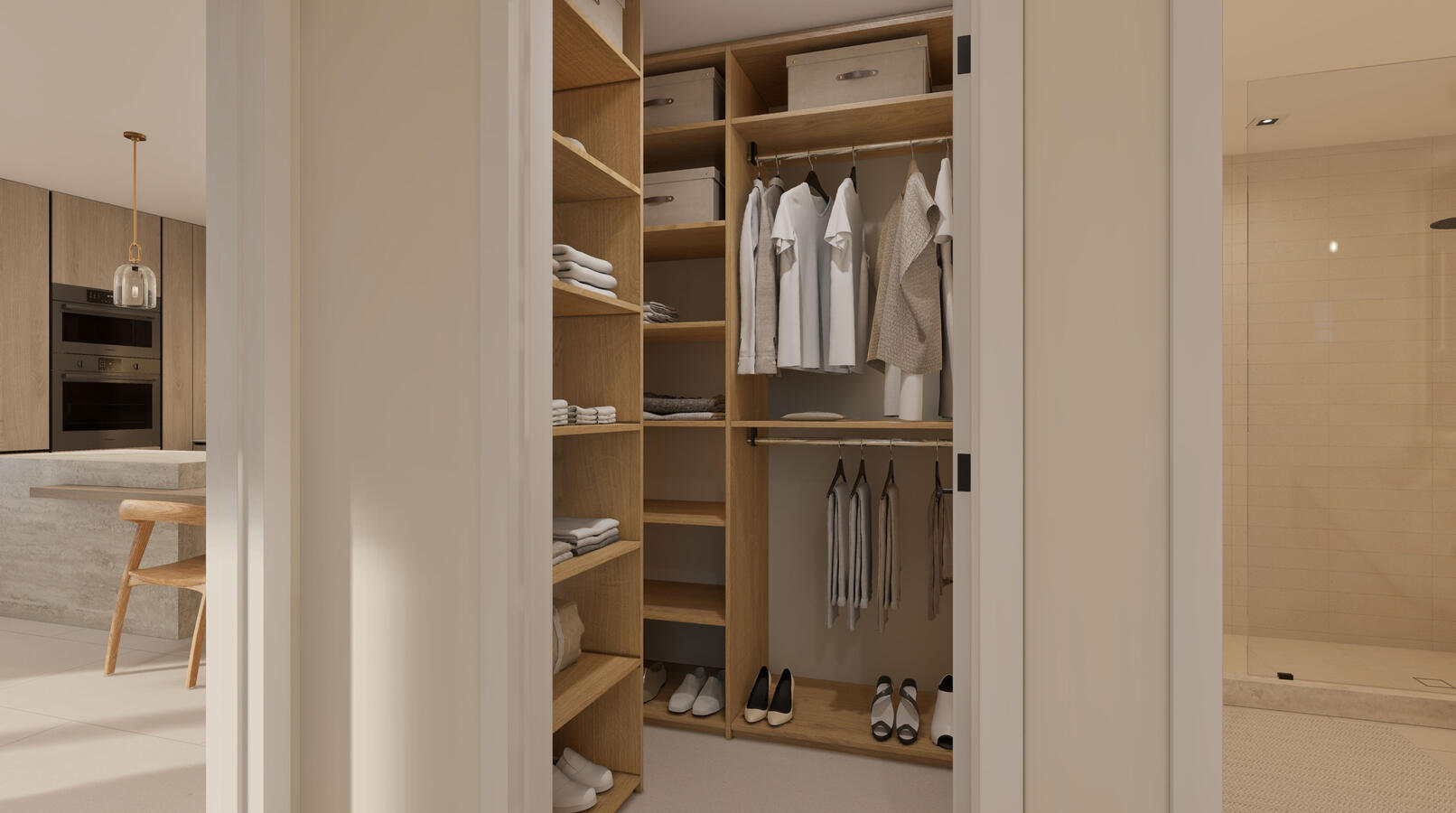 Closet Primary Bedroom